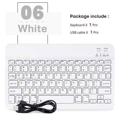 Mini Wireless Keyboard Bluetooth Keyboard For ipad Phone Tablet For iPad Bluetooth Keyboard and Mouse For Samsung Xiaomi Android